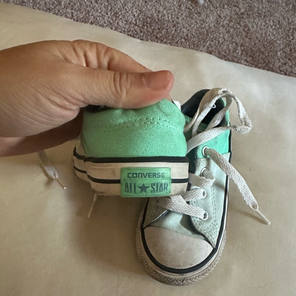 Converse Kids' Sneakers in Mint Green